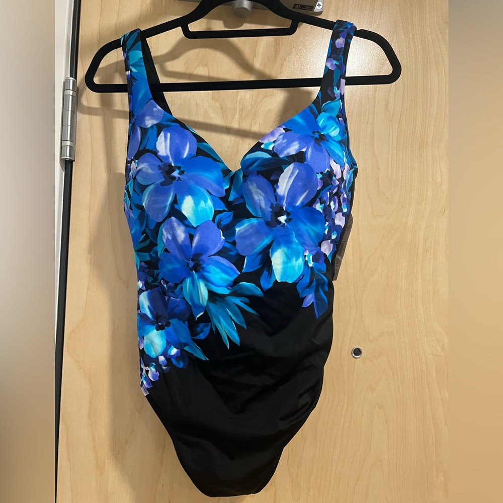 Miraclesuit Tropical Flowered Swimsuit